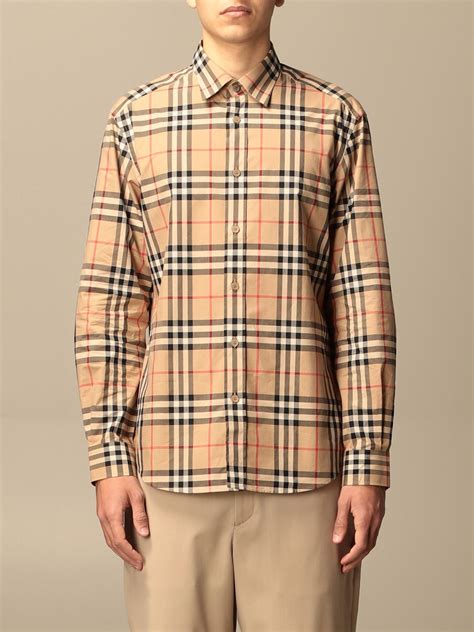 camisas burberry originales hombre|burberry camisa masculina.